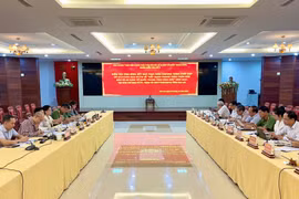 Quang cảnh buổi làm việc.