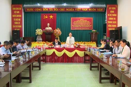 Kiểm tra công tác chuẩn bị bầu cử tại 2 xã Phù Mỹ Tây và Phù Mỹ Bắc