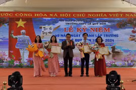 Trường THPT Lê Quý Đôn kỷ niệm 40 năm thành lập