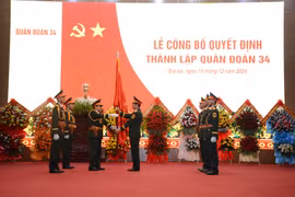 Sáp nhập Quân đoàn 3 và Quân đoàn 4 thành Quân đoàn 34