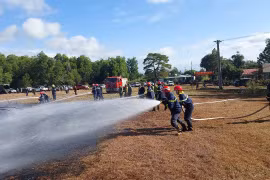 Gia Lai diễn tập chữa cháy rừng cấp tỉnh năm 2024