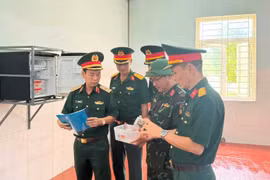 Phó Tư lệnh Quân đoàn 34 kiểm tra công tác hậu cần tại Lữ đoàn Công binh 7