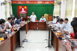 Phó Bí thư Thường trực Tỉnh ủy Rah Lan Chung làm việc với Trường Chính trị tỉnh Gia Lai 