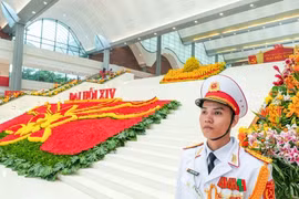 Bên trong nơi diễn ra Đại hội XIV của Đảng