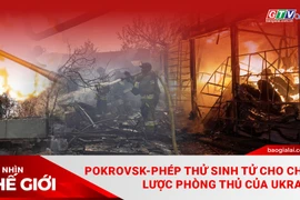 Góc nhìn thế giới 9-11: Pokrovsk-phép thử sinh tử cho chiến lược phòng thủ của Ukraine