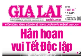 Báo Gia Lai số thứ 4 ngày 3-9-2025