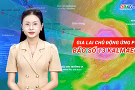 GIA LAI CHỦ ĐỘNG ỨNG PHÓ BÃO SỐ 13 KALMAEGI: Đảm bảo an toàn cho người dân với phương án cao nhất