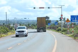 Cảnh báo tai nạn giao thông trên tuyến tránh quốc lộ 19 đoạn qua Pleiku