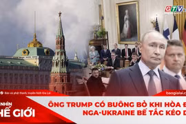 Góc nhìn thế giới 7-12: Ông Trump có buông bỏ khi hòa đàm Nga-Ukraine bế tắc kéo dài?