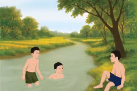 Dòng sông tuổi thơ