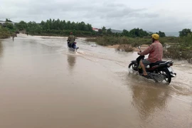 Cẩn trọng khi qua ngầm tràn mùa mưa lũ