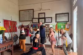 Võ sư trẻ giữ lửa võ cổ truyền