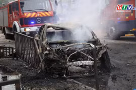 Nga tấn công bằng drone giữa ban ngày ở Dnipro, 1 người chết, 28 bị thương