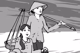 Gánh cá của mẹ