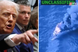 Mỹ lại không kích 4 tàu nghi chở ma túy ở Thái Bình Dương, 14 người chết