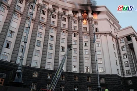 Tin thế giới ngày 8-9: Nga tập kích quy mô lớn vào Kiev, bác tin tấn công tòa nhà chính phủ Ukraine