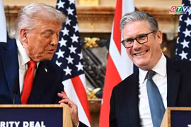 Ông Trump có tuyên bố chấn động tại Anh về chiến tranh Nga-Ukraine