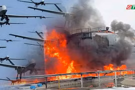 Tin thế giới ngày 6-7: Ukraine tấn công căn cứ không quân Nga, phá hủy kho bom và máy bay