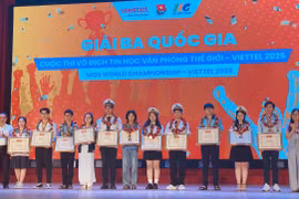 4 học sinh Trường THPT Chi Lăng đạt giải tại Cuộc thi Vô địch Tin học văn phòng thế giới-VIETTEL 2025 