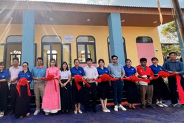 Khánh thành 2 phòng học tại điểm trường làng Plong
