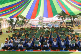 Hơn 600 học sinh xã Cửu An được tuyên truyền về phòng, chống bạo lực, xâm hại trẻ em