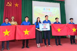 Đoàn xã Tuy Phước kết nghĩa với Đoàn xã Cửu An 