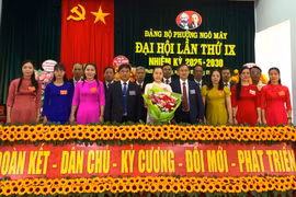 Đảng bộ phường Ngô Mây tổ chức thành công đại hội điểm lần thứ IX, nhiệm kỳ 2025-2030 . Ảnh: Minh Thử