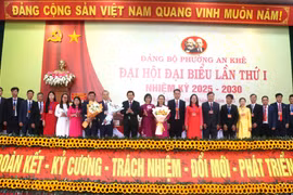 Xây dựng phường An Khê ngày càng phát triển mạnh mẽ. Ảnh: Ngọc Minh