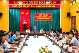 An Khê: Hội nghị cán bộ chủ chốt. Ảnh: Ngọc Minh