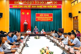 An Khê: Hội nghị cán bộ chủ chốt. Ảnh: Ngọc Minh