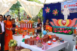 An Khê hưởng ứng Ngày sách và Văn hóa đọc Việt Nam. Ảnh: An Phát