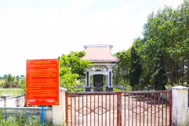 Xếp hạng di tích quốc gia Địa điểm tưởng niệm vụ thảm sát tại Tân Lập năm 1947. Ảnh: Ngọc Minh