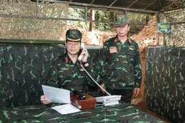 Tư lệnh Quân đoàn 34 kiểm tra diễn tập tại Sư đoàn 10