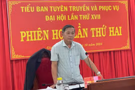 Phiên họp lần thứ hai Tiểu ban Tuyên truyền và Phục vụ Đại hội XVII