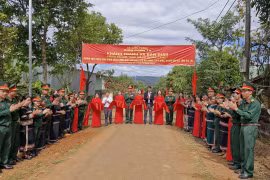 Binh đoàn 15 bàn giao 3 công trình “Sao sáng buôn, làng” tại huyện Đức Cơ