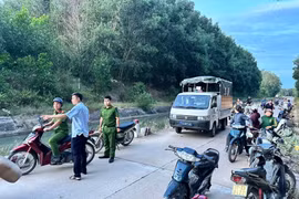 Hiện trường sự việc.