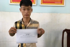 Công an xã Bình Hiệp xử lý 2 đối tượng sử dụng trái phép chất ma túy