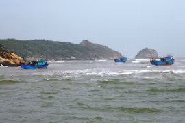 Tàu cá Gia Lai bị mắc cạn ở quần đảo Trường Sa