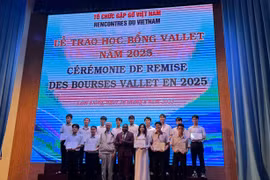 80 học sinh, sinh viên tỉnh Gia Lai nhận học bổng Vallet