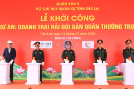 Gia Lai khởi công thực hiện dự án Doanh trại Hải đội dân quân thường trực.