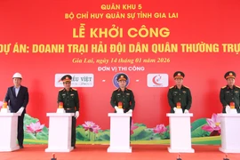 Gia Lai khởi công thực hiện dự án Doanh trại Hải đội dân quân thường trực.
