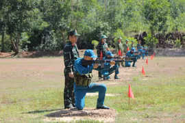 Ngày 23-4 sẽ tổ chức bắn đạn thật tại thao trường ở thôn Hưng Nghĩa (xã Tuy Phước).