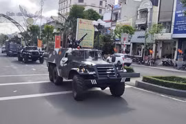 Bộ CHQS tỉnh kiểm tra công tác bảo vệ bầu cử ở phía Tây tỉnh