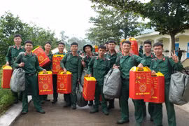 Thanh xuân trưởng thành trong quân ngũ.