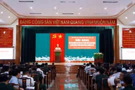 Bộ CHQS tỉnh tổ chức rút kinh nghiệm hoạt động của tổ chức quân sự địa phương.