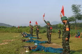 Thông báo bắn đạn thật tại thao trường huấn luyện Suối Nước Mó.