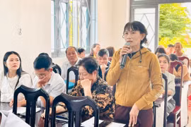 Đoàn đại biểu Quốc hội tỉnh tiếp xúc cử tri tại thị xã An Khê