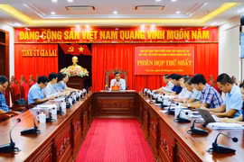 Ban Chỉ đạo tỉnh triển khai xây dựng Đề án sắp xếp, tổ chức lại đơn vị hành chính cấp xã họp phiên thứ nhất