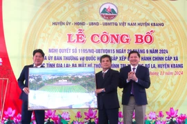 Gia Lai: Công bố Nghị quyết của Ủy ban Thường vụ Quốc hội về sắp xếp đơn vị hành chính cấp xã ở Kbang