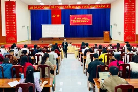 Khai giảng lớp Cao cấp lý luận Chính trị K76B.28, hệ không tập trung